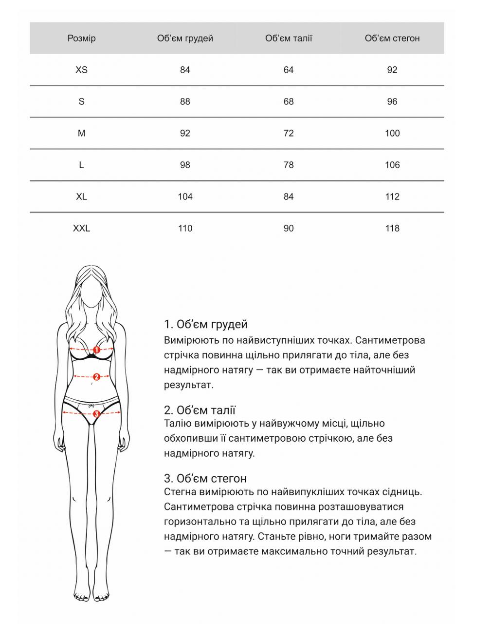 sizes image
